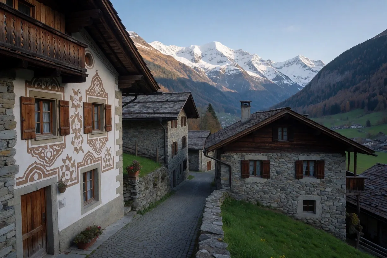Schweizer Alpenpanorama